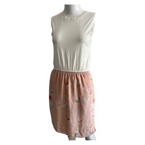 Aritzia Babaton Dress Silk blend pink floral